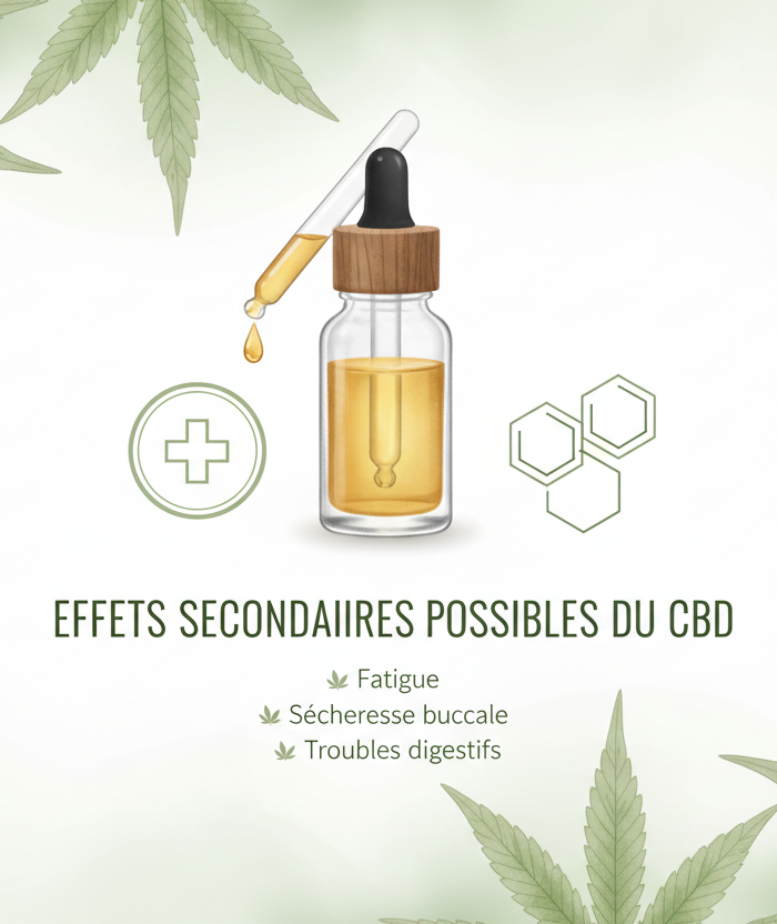 Effets Secondaires du CBD : Ce Qu'il Faut Savoir (Guide 2026)