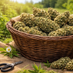 Fleurs CBD outdoor naturelles pas chères cultivées en plein air qualité authentique Herbeevor