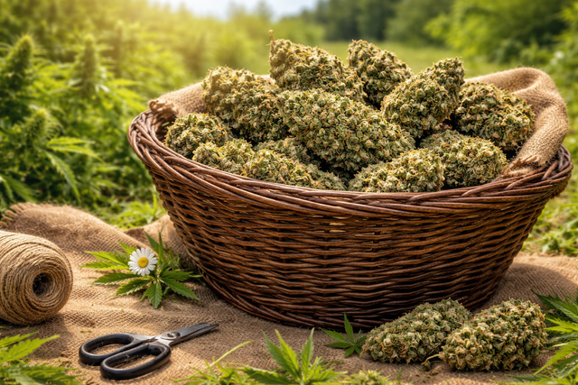 Fleurs CBD outdoor naturelles pas chères cultivées en plein air qualité authentique Herbeevor