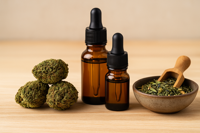 Produits CBD populaires – fleurs, huiles et infusions naturelles de qualité bio