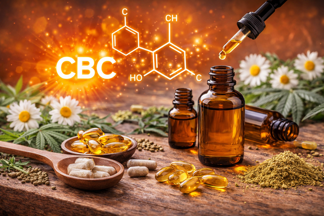 Produits CBC pour bien être et humeur effet apaisant équilibre mental naturel Herbeevor