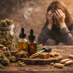 Produits CBD pour stress et anxiété effet apaisant relaxation naturelle Herbeevor