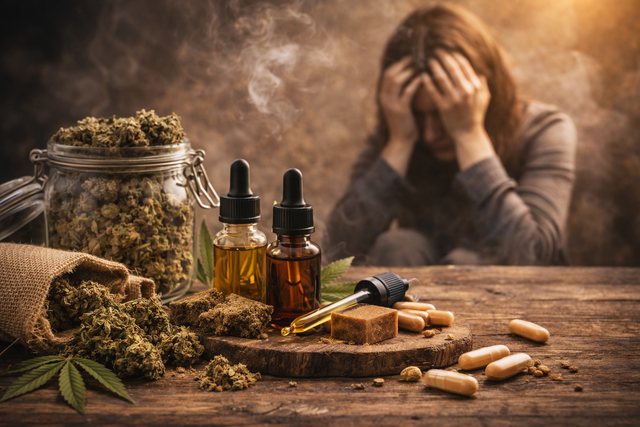 Produits CBD pour stress et anxiété effet apaisant relaxation naturelle Herbeevor