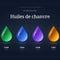 Huiles de chanvre Herbeevor : CBD vert, CBG bleu, CBN violet et CBC ambre