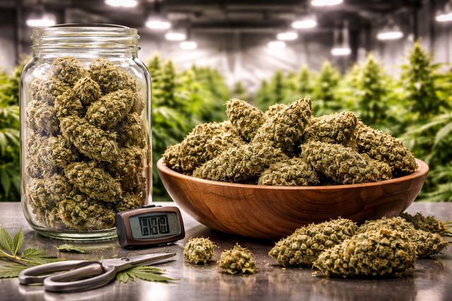 Fleurs CBD indoor haute qualité cultivées en intérieur riches en CBD arômes intenses Herbeevor