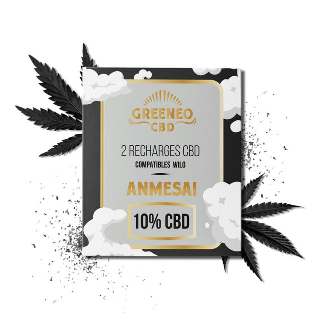Cartouches x2 Anmesai – Wilo × Greeneo — 2 cartouches · 2 ml