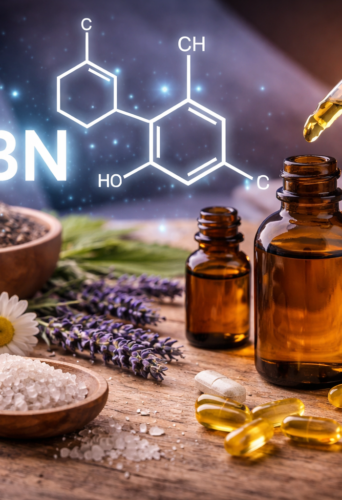 CBN sommeil cannabinol naturel effet sédatif relaxation profonde nuit réparatrice Herbeevor