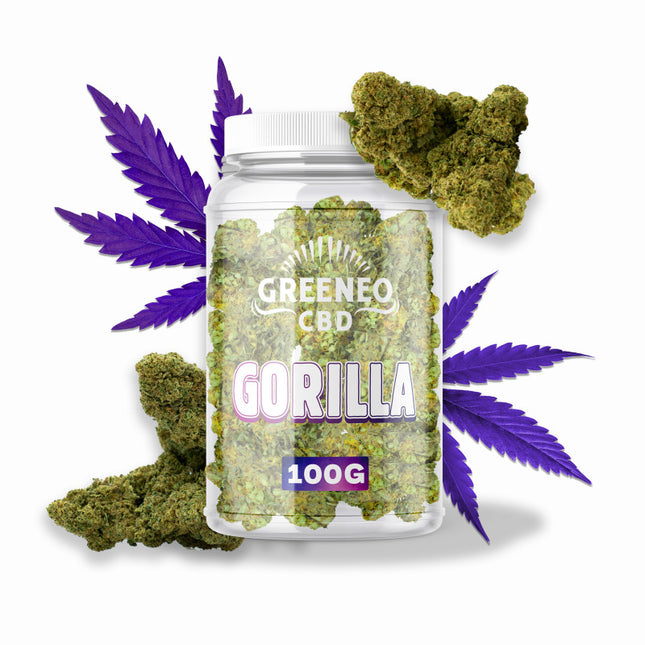Gorilla 8 % – Fleur CBD – Greeneo — 100 g