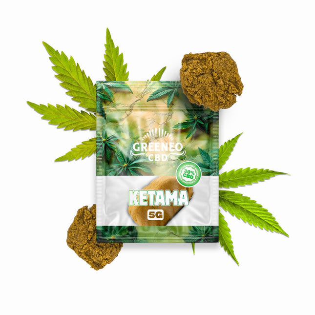 Ketama 35 % – Résine CBD – Greeneo — 5 g