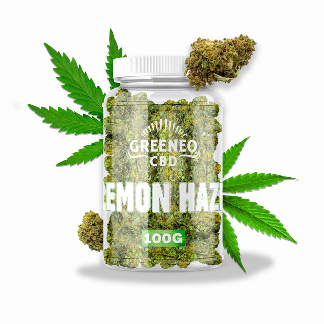 Lemon Haze 6 % – Fleur CBD – Greeneo — 100 g