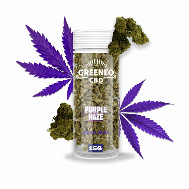Purple Haze 6 % – Fleur CBD – Greeneo — 20 g