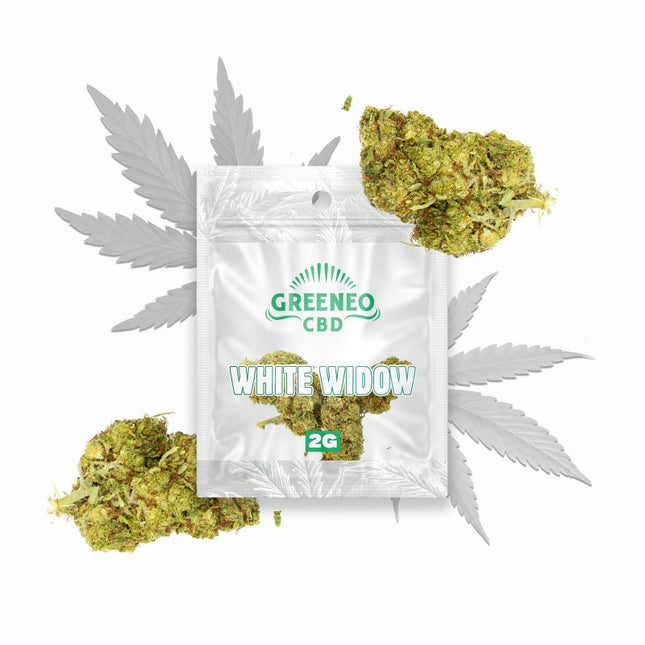 White Widow 11 % – Fleur CBD – Greeneo — 2 g
